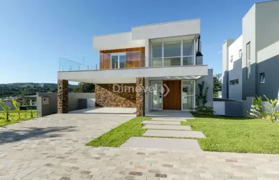 Casa em condomínio fechado com 3 quartos à venda na estrada das três meninas, 1400, vila nova, porto alegre por r$ 2.390.000