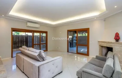 Casa em condomínio fechado com 3 quartos para alugar na travessa pedra redonda, 450, jardim isabel, porto alegre por r$ 6.500