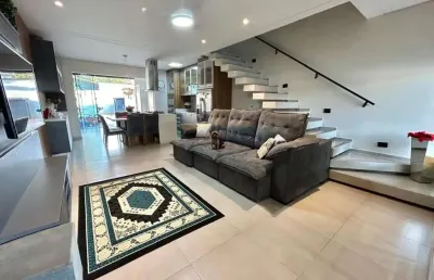 Sobrado geminado no santo antônio com 3 quartos para venda, 144 m²