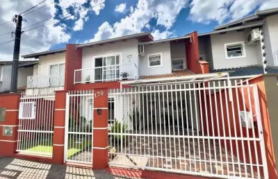Sobrado geminado no santo antônio com 3 quartos para venda, 124 m²