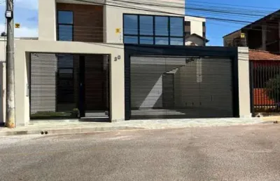 Sobrado moderno novo com lazer completo top aceita financiamento no guara