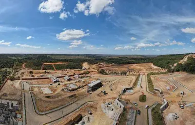 Venda de lote em condomínio fechado de alto padrão – le grand jardin – df-140 – jardim botânico