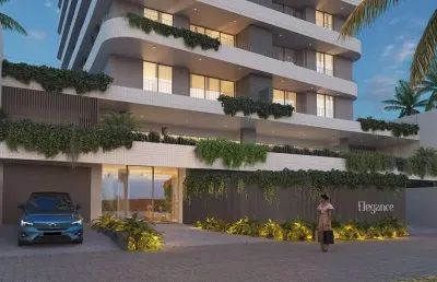 Lançamento. apartamento com 03 suítes e 02 vagas em caiobá.