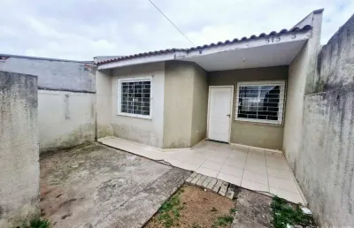 Casa para locação de 02 dormitórios no bairro santa terezinha em fazenda rio grande pr