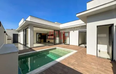 Casa com piscina no condomínio maria josé indaiatuba sp