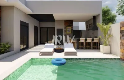 Linda casa  térrea a venda condomínio residencial maria josé - indaiatuba sp