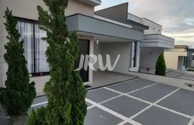 Linda casa terrea no condominio mantova - indaiatuba sp