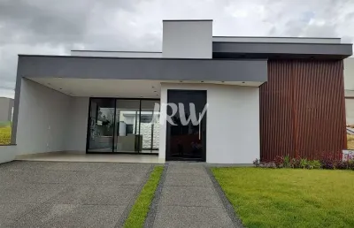 Casa moderna de fino acabamento a venda no bairro vila rubens no condomínio gran reserve - indaiatuba sp