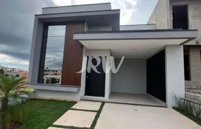 Casa a venda no condomínio jardim park real na cidade de indaiatuba sp