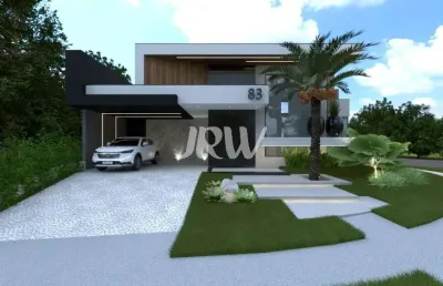 Casa a venda no condominio dona maria jose na cidade de indaiatuba - sp  área do terreno 382 m² área construída 226 m²  3 quartos sendo 3 suítes plane
