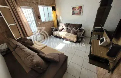 Casa para venda em santo andré, condomínio maracanã, 2 dormitórios, 1 banheiro, 2 vagas