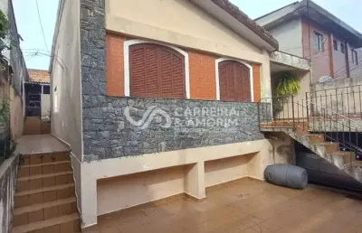 Casa térrea a venda, 4 dormitórios, sala, cozinha, banheiro, quintal, 3 vagas + edícula nos fundos. jardim casablanca - jardim são luis.