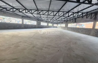Salão comercial para aluguel 510 metros - capão redondo, bastante movimento de pedestre
