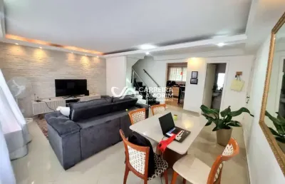 Casa a venda em condomínio, 4 dormitórios, 2 suítes, sala 2 ambientes, sótão, quintal, 3 vagas. cond. villa das flores - horto do ypê - parque munhoz.