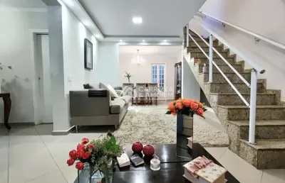 Casa a venda, sobrado 3 dormitórios, 2 suítes, 2 vagas de garagem, ar condicionado, churrasqueira, reformado!!!! vila dantas, jardim avenida.