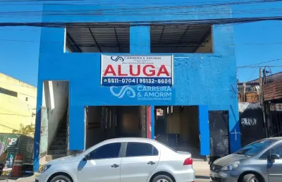 Alugo salão comercial com 200m², campo limpo, av: carlos lacerda, jardim rosana.