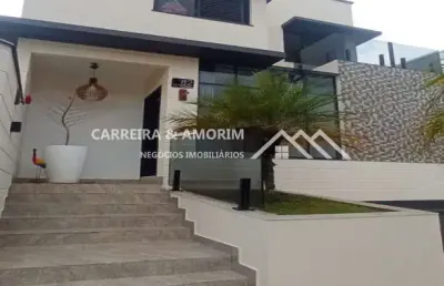 Casa a venda, sobrado alto padrão 03 dormitórios, 01 suíte master com hidro, ar condicionado, piscina 30 mil litros aquecida, jardim monte alegre.