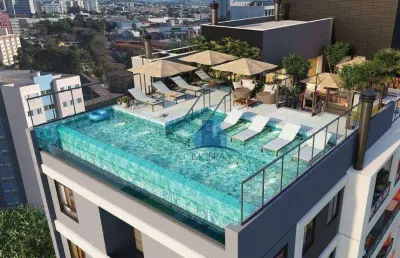 Studio à venda, 28 m² por r$ 802.997,00 - portão - curitiba/pr