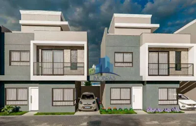 Sobrado à venda, 120 m² por r$ 670.000,00 - uberaba - curitiba/pr