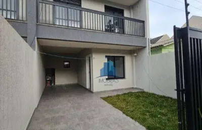 Sobrado  triplex com 3 dormitórios à venda, 143 m² por r$ 815.000 - boqueirão - curitiba/pr
