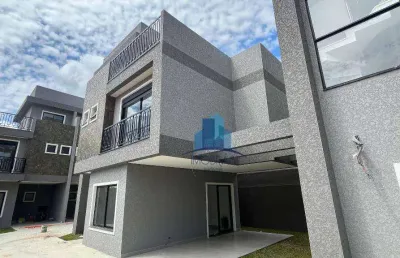Última unidade! triplex com 3 dormitórios à venda, 126 m² por r$ 715.000 - boqueirão - curitiba/pr