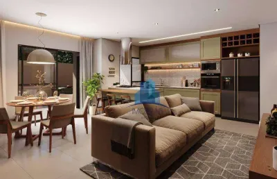 Apartamento garden à venda, 95 m² por r$ 710.000,00 - centro - são josé dos pinhais/pr