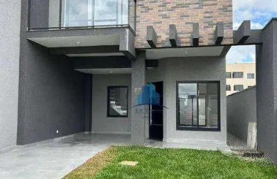 Sobrado à venda, 126 m² por r$ 779.000,00 - costeira - são josé dos pinhais/pr