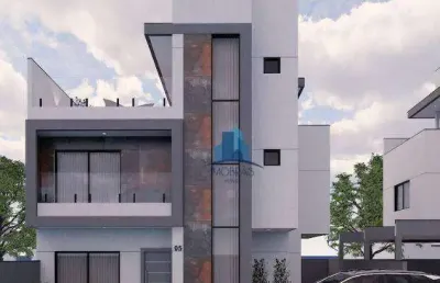 Sobrado com 3  suítes à venda, 135 m² por r$ 898.000 - capão raso - curitiba/pr