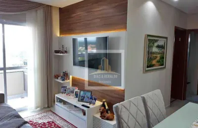 Apartamento, 69 m² - venda por r$ 583.000,00 ou aluguel por r$ 4.843,33/mês - parque industrial - são josé dos campos/sp