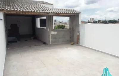 Cobertura para venda em santo andré, vila pires, 3 dormitórios, 1 suíte, 2 banheiros, 2 vagas