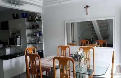 Sobrado para venda em santo andré, jardim bela vista, 3 dormitórios, 1 suíte, 3 banheiros, 4 vagas