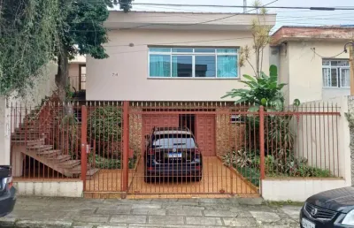 Casa para venda em santo andré, vila gilda, 3 dormitórios, 1 suíte, 5 banheiros, 5 vagas