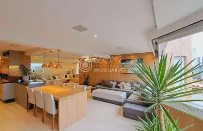 Apartamento para venda em santo andré, campestre, 5 dormitórios, 5 suítes, 6 banheiros, 5 vagas