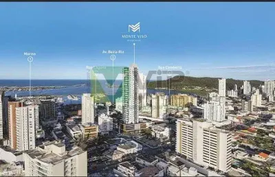1 suíte + 2 dormitórios e 2 vagas - poucos metros da marina