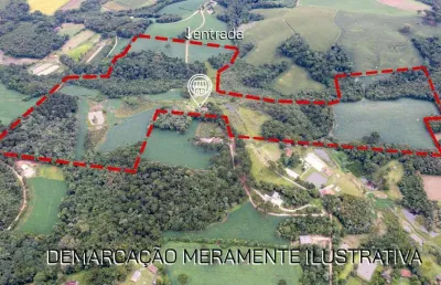 Chácara / sítio à venda na antonio gomes de lima, 1, formigueiro, araucária por r$ 2.500.000
