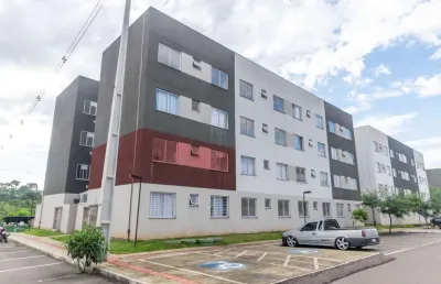 Apartamento com 2 quartos à venda na rua maria joaquina vaz, 721, jardim itaqui, campo largo por r$ 155.000