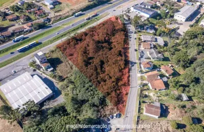 Terreno à venda na rua alcides valentino zanella, 1780, rondinha, campo largo por r$ 3.500.000