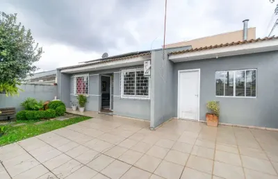Casa em condomínio fechado com 3 quartos à venda na rua joaquim celestino ferreira, 1061, jardim esmeralda, campo largo por r$ 360.000