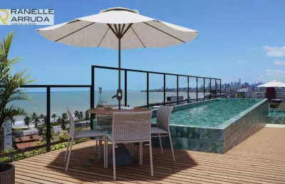 Flat com 2 dormitórios à venda, 62 m² por r$ 649.192,14 - intermares - cabedelo/pb