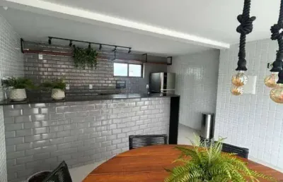 Apartamento com 2 dormitórios à venda, 54 m² por r$ 437.500,00 - ponta de campina - cabedelo/pb