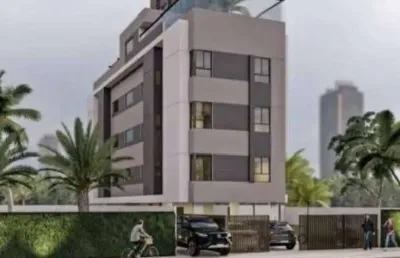 Apartamento com 1 dormitório à venda, 30 m² por r$ 315.000,00 - bessa - joão pessoa/pb