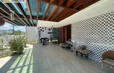 Casa com 4 dormitórios à venda, 360 m² por r$ 2.300.000,00 - portal do sol - joão pessoa/pb