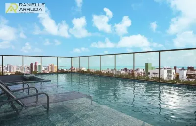 Apartamento com 2 dormitórios à venda, 58 m² por r$ 415.000,00 - bessa - joão pessoa/pb