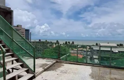 Flat com 1 dormitório à venda, 29 m² por r$ 400.000,00 - cabo branco - joão pessoa/pb