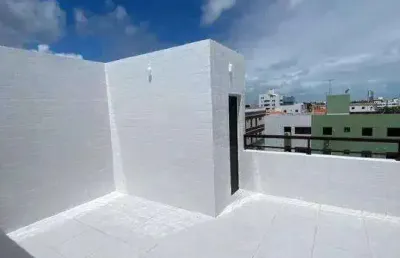 Apartamento duplex com 2 dormitórios à venda, 78 m² por r$ 325.000,00 - bessa - joão pessoa/pb