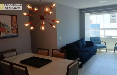 Apartamento com 2 dormitórios, 67 m² - venda por r$ 520.000,00 ou aluguel por r$ 4.376,00/mês - jardim oceania - joão pessoa/pb