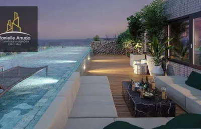 Apartamento com 2 dormitórios à venda, 60 m² por r$ 670.000,00 - jardim oceania - joão pessoa/pb