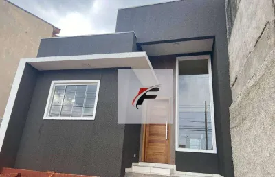 Casa com 3 dormitórios à venda, 120 m² por r$ 470.000,00 - sítio cercado - curitiba/pr