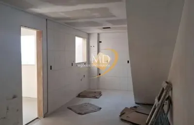 Cobertura com 2 quartos à venda na avenida araucária, parque oratório, santo andré por r$ 450.000