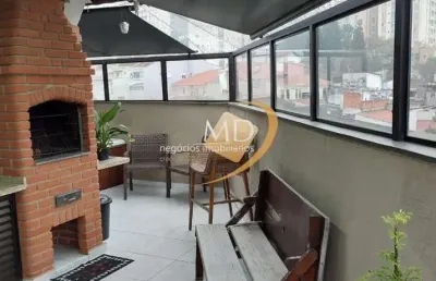 Cobertura com 3 quartos à venda na alameda joão galego, santa maria, são caetano do sul por r$ 750.000